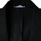 Dolce & Gabbana Black Linen Double Breasted Dress Blazer