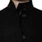 Dolce & Gabbana Black Button Down Cotton Stretch Denim Jacket