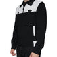 Dolce & Gabbana Black White DG Crown Full Zip Blouson Jacket