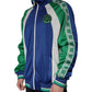 Dolce & Gabbana Multicolor Polyester Full Zip Bomber Jacket