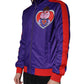 Dolce & Gabbana Purple YEAR OF THE PIG Full Zip Bomber Jacket