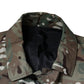 Dolce & Gabbana Multicolor Camouflage Collared Coat Jacket