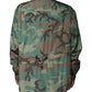 Dolce & Gabbana Multicolor Camouflage Button Down Shirt