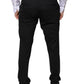 Dolce & Gabbana Black Wool Skinny Dress Formal Pants