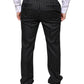 Dolce & Gabbana Black Stripes Skinny Men Dress Pants