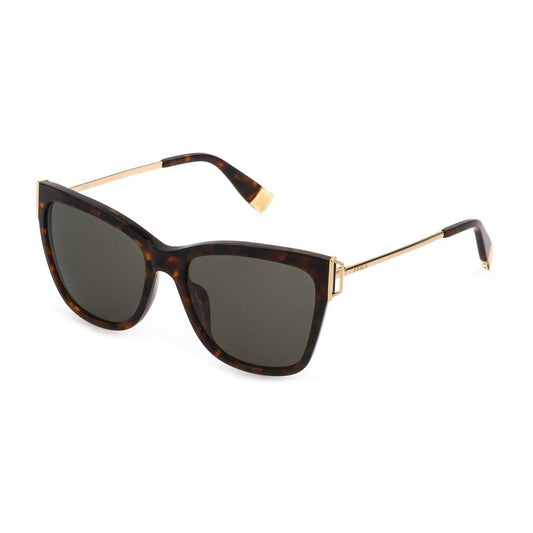 Furla Brown Acetate Sunglasses