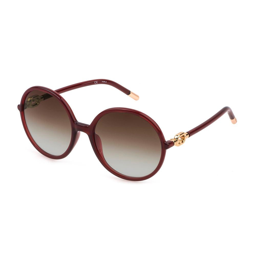 Furla Red Acetate Sunglasses