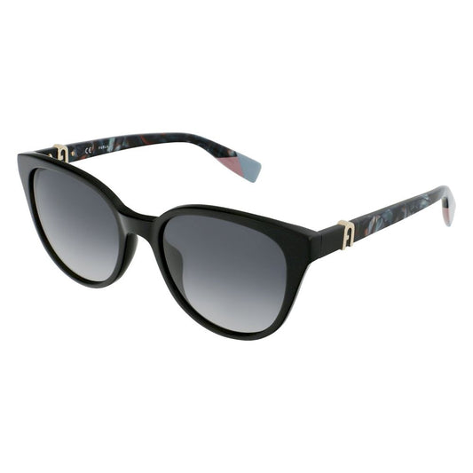 Furla Black Acetate Sunglasses