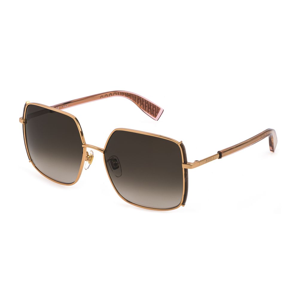 Furla Gold Metal Sunglasses