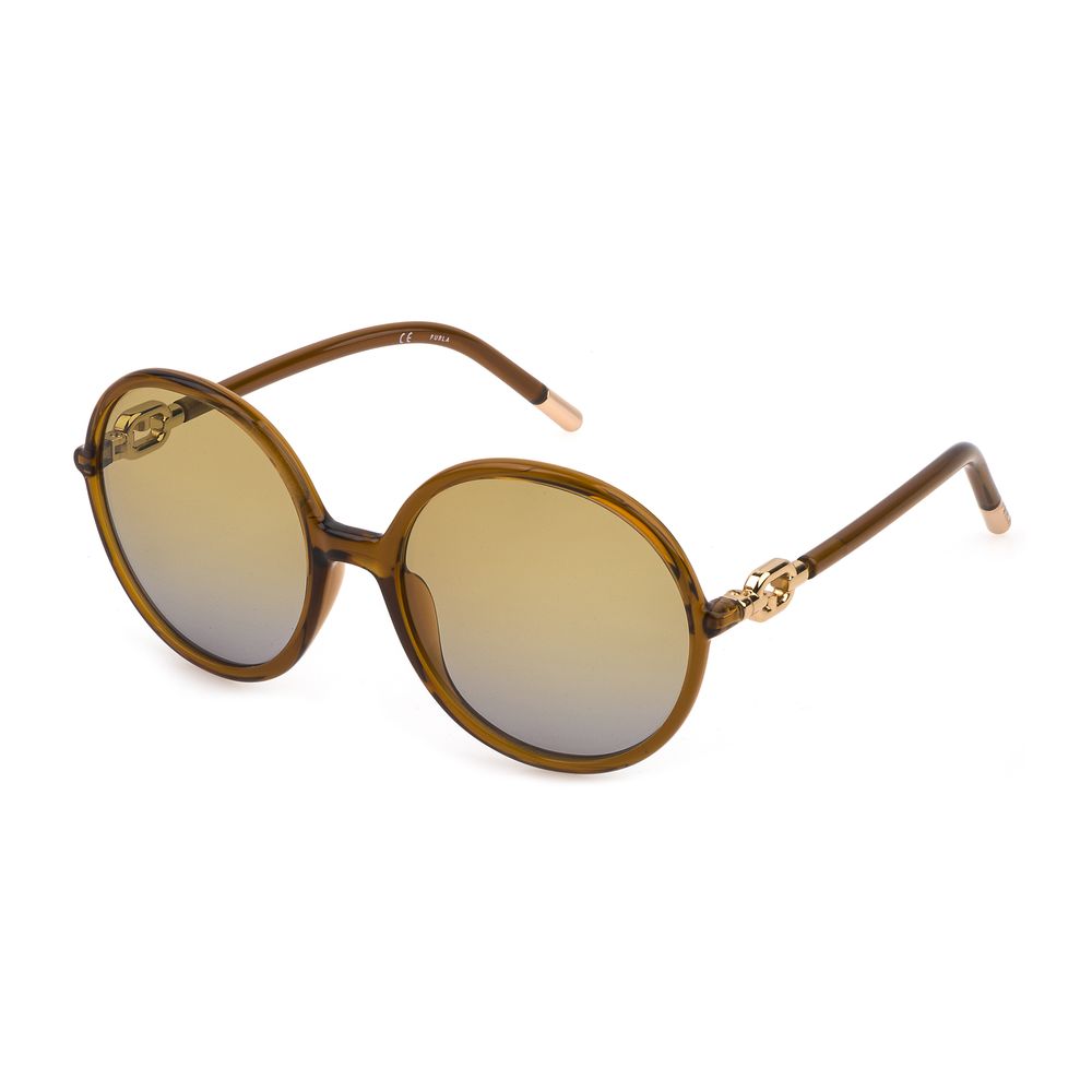 Furla Brown Injected Sunglasses