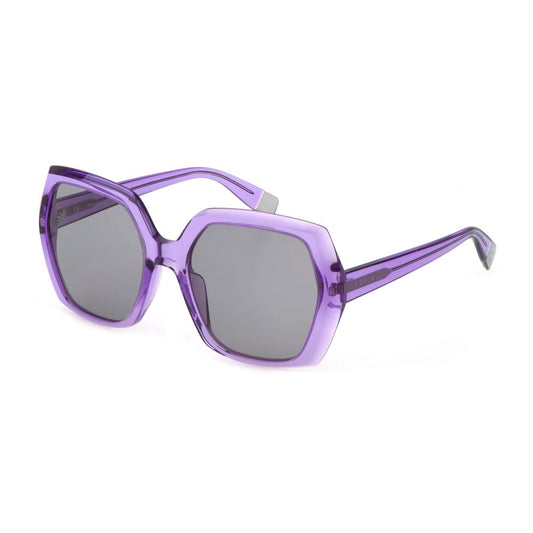 Furla Purple Plastic Sunglasses