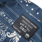 Dolce & Gabbana Blue White Bandana Print Cotton Casual Shirt