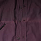 Dolce & Gabbana Dark Violet Cotton Dress GOLD Men Formal Shirt