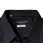 Dolce & Gabbana Black Cotton Stretch Dress GOLD Formal Shirt