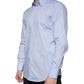 Dolce & Gabbana Light Blue MARTINI Cotton Dress Formal Shirt