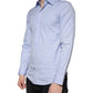 Dolce & Gabbana Light Blue Cotton Men Dress Formal Shirt