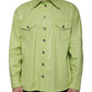 Dolce & Gabbana Green Cotton Collared Men Button Down Shirt