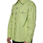 Dolce & Gabbana Green Cotton Collared Men Button Down Shirt