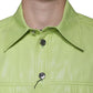 Dolce & Gabbana Green Cotton Collared Men Button Down Shirt