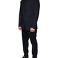 Dolce & Gabbana Dark Blue Formal Tuxedo 2 Piece Suit