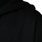 Dolce & Gabbana Black Sacred Heart Crown Hooded Sweatshirt Sweater