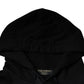 Dolce & Gabbana Black Sacred Heart Crown Hooded Sweatshirt Sweater