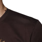 Dolce & Gabbana Brown New Year 2015 Cotton Crew Neck T-shirt