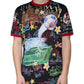 Dolce & Gabbana Multicolor Graphic Print Cotton Crew Neck T-shirt