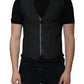 Dolce & Gabbana Black Wool Sleeveless Dress Waistcoat Vest