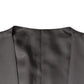 Dolce & Gabbana Light Gray Wool Formal Dress Waistcoat Vest