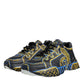 Dolce & Gabbana Multicolor Leather Daymaster Sneakers Shoes