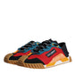 Dolce & Gabbana Multicolor NS1 Low Top Men Sneakers Shoes