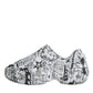 Dolce & Gabbana White Black Graffiti Daymaster Sneakers Shoes