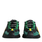 Dolce & Gabbana Multicolor Lace Up Low Top NS1 Sneaker Shoes