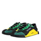 Dolce & Gabbana Multicolor Lace Up Low Top NS1 Sneaker Shoes