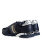 Dolce & Gabbana Blue Logo Leather Casual Men Sneakers Shoes