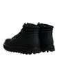 Dolce & Gabbana Black Ankle Boots Vulcano Trekking Shoes