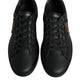 Dolce & Gabbana Black London Sacred Heart Men Sneakers Shoes