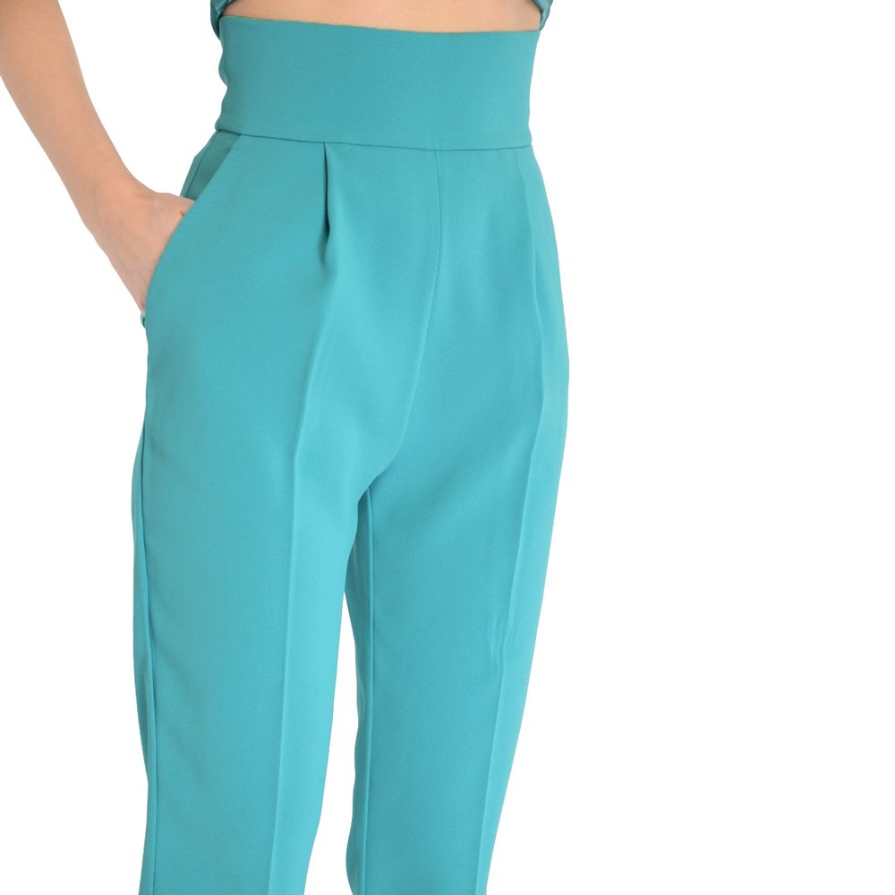 PINKO Green Polyester Jeans & Pant