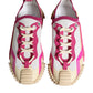 Dolce & Gabbana Multicolor NS1 Lace Up Low Top Sneaker Shoes