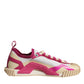 Dolce & Gabbana Multicolor NS1 Lace Up Low Top Sneaker Shoes