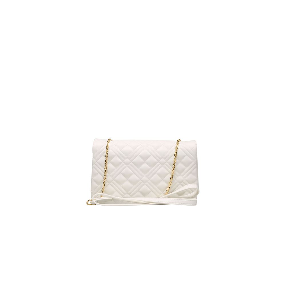 Love Moschino White Polyethylene Crossbody Bag