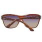 Swarovski Brown Injected Sunglasses