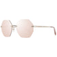 Swarovski Gold Metal Sunglasses