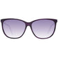 Swarovski Purple Plastic Sunglasses