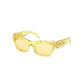 Swarovski Yellow Plastic Sunglasses