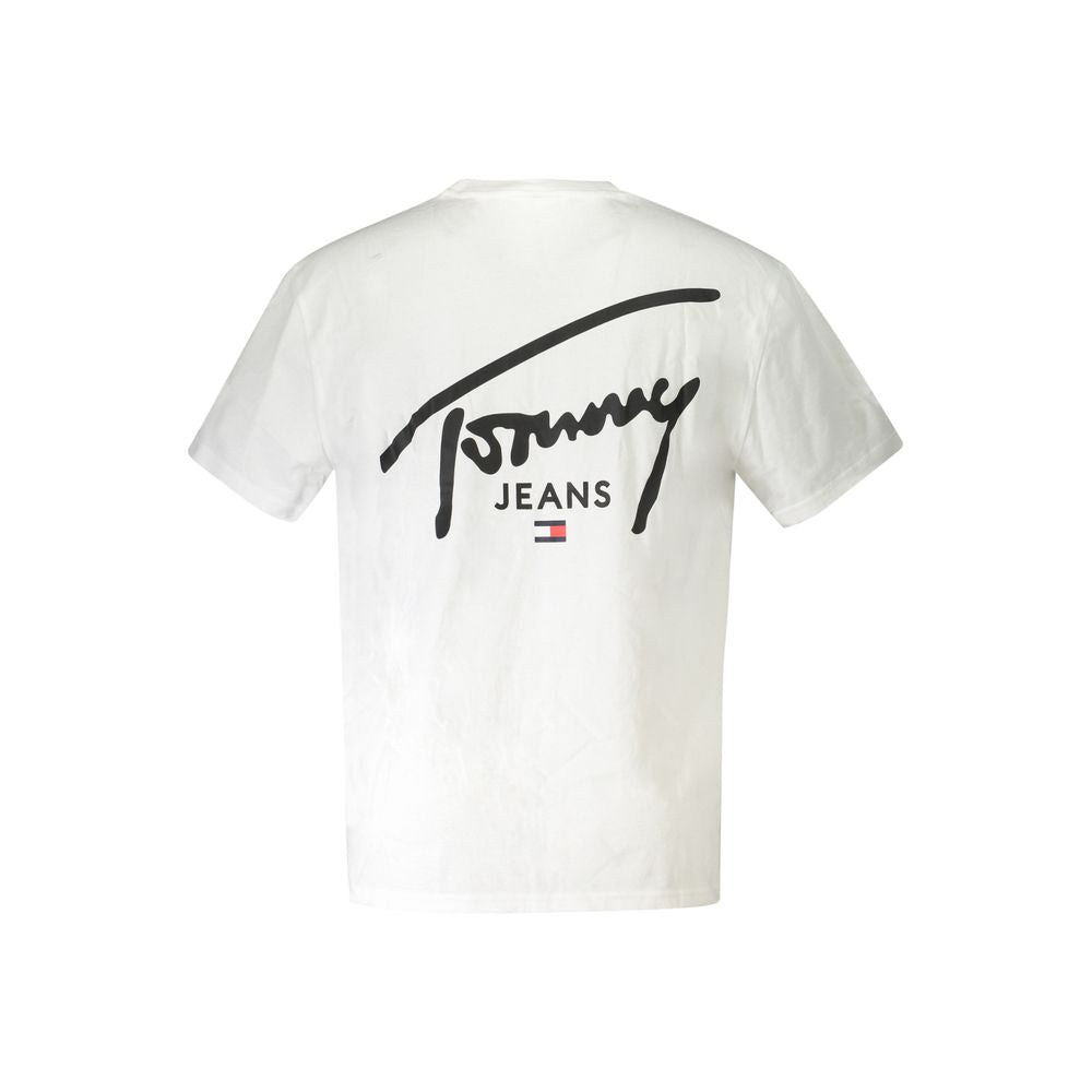 Tommy Hilfiger White Cotton T-Shirt