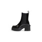 Armani Exchange Black Polyester Ankle