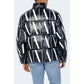 Armani Exchange Black Polyester Jackets & Coat
