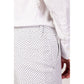 Armani Exchange White Cotton Bermuda